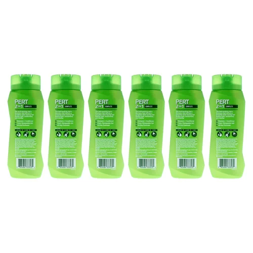 Miniatura 3 de PERT Champú y acondicionador 2 en 1 Complete Clean – Champú para hombre de uso diario – Acondicionador de cabello para hombres – Elimina