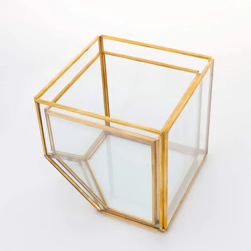 Miniatura 9 de ELEGANTLIFE Terrario de Plantas Geométrico de Cristal, Macetas para Suculentas y Plantas de Aire para Decoración de Hogar, Jardín, Oficina