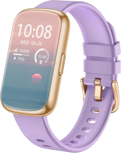 Miniatura 9 de Rastreador de actividad física, relojes inteligentes para mujeres y hombres con monitor de frecuencia cardíaca 24/7/presión arterial/oxígeno