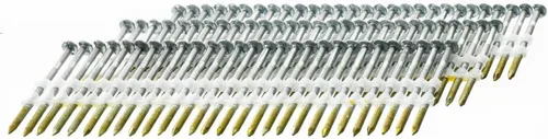 SENCO Clavos para enmarcar | 21 grados | 2-3/8 pulgadas x 0.113 | Vástago de anillo | Clavo de plástico combinado | Acabado brillante | 1,000 ct |