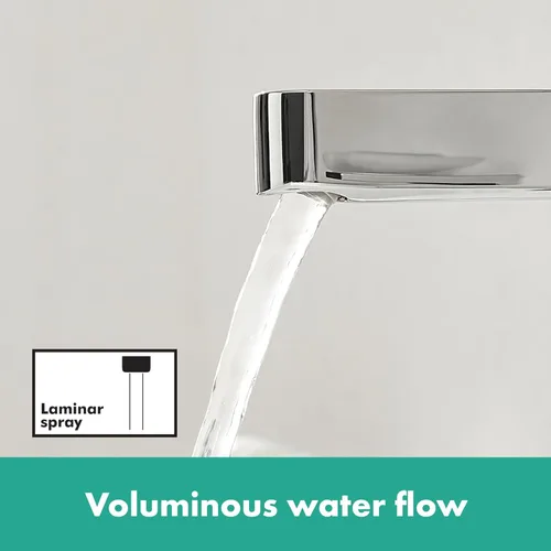 Miniatura 3 de hansgrohe Finoris 76033001 - Grifo de lavabo de baño de 2 manijas y 3 agujeros para tocador de 1.2 GPM, cromado, 76033001