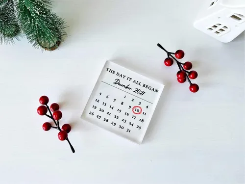 Miniatura 7 de Regalo de Calendario Personalizado - Recuerdo Romántico, Regalos de Boda, Regalo para Él, Regalo de Aniversario, Regalo para Parejas, Regalos