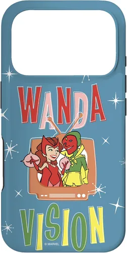Miniatura 30 de Marvel WandaVision Wanda & Vision Retro TV Artwork - Carcasa para iPhone 17