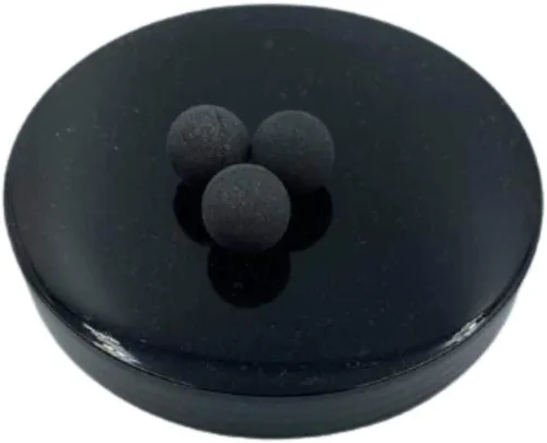 Miniatura 8 de 100 bolas de acero de goma de mezcla dura de alta calidad, bolas de paintballs en 50 Cal. para entrenamiento de tiro, pistolas de defensa personal