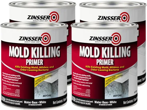 Miniatura 2 de qt Zinsser 276087 - Imprimación matadora de moho a base de agua (paquete de 3)