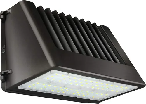 Paquete de pared de corte completo LED de 100 W con fotocélula del atardecer al amanecer, 14000 lm 5000 K – Reemplazar 400 W MH/HPS, luz de pared