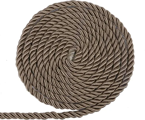Miniatura 16 de BEL AVENIR Cuerda trenzada de 0.236 in y 16 yardas, cuerda decorativa de nailon hecha a mano para costura, manualidades, tapicería, decoración