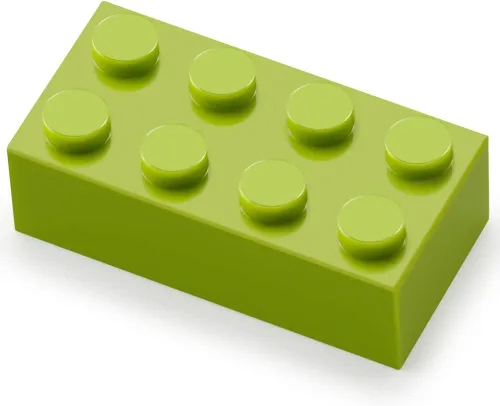 Miniatura 2 de Ladrillos de 2 x 4, lima, 320 piezas partes de color verde amarillento, kit de construcción clásico, conjunto de juego creativo, bloques de juguete