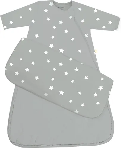 Miniatura 11 de GUNAMUNA Saco de dormir de manga larga para bebés, bolsas de dormir vestibles, rayón suave, 1.0 TOG, esenciales para recién nacidos Ganso