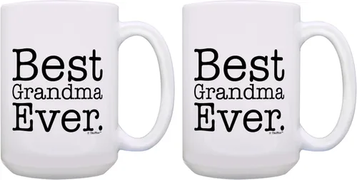 Miniatura 18 de Taza de café o té, regalo ideal para el día del padre, madre, abuela o abuelo , Blanco 11oz Grandma & Grandpa