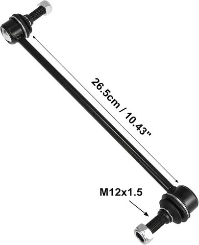 Miniatura 4 de X AUTOHAUX 2pcs barra estabilizadora delantera enlaces K750740 suspensión de enlace estabilizador para Ford Fusion DG9Z5K484A