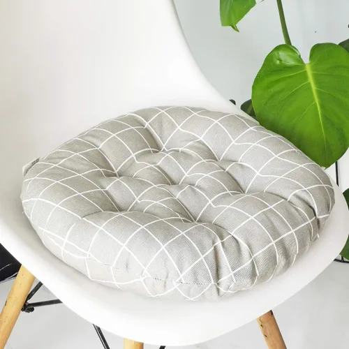 Miniatura 11 de vctops Cojín redondo suave bohemio para silla de jardín, patio, hogar, cocina, oficina, asiento, cojín de 16 pulgadas de diámetro Towel
