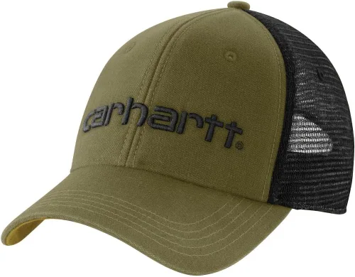 Miniatura 18 de Carhartt Gorra gráfica con logotipo de malla trasera de lona para hombre