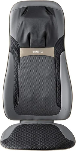 Miniatura 4 de Masajeador de espalda HoMedics con calor, cojín de masaje Shiatsu Elite II calentado para cuello y espalda. 3 estilos diferentes de masaje y 3 zonas