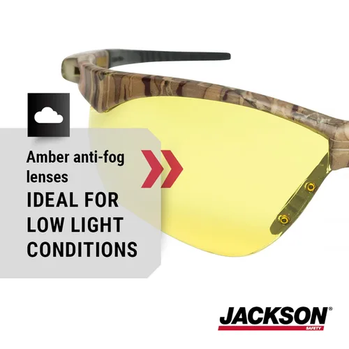 Miniatura 5 de Jackson Safety Gafas de seguridad SG – Protección ocular para hombres y mujeres – ANSI Z87.1 (paquete de 12)