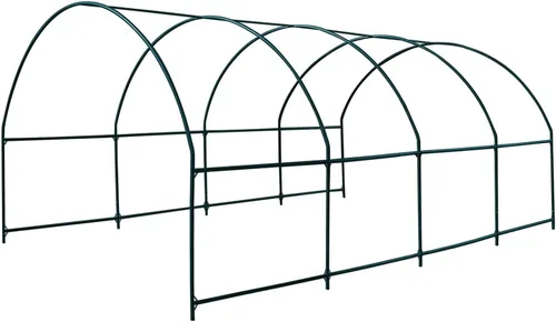 Miniatura 10 de Marco de arco de soporte de jardín grande de varios tamaños para plantas trepadoras, pérgola para flores/frutas/verduras