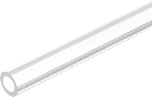 MECCANIXITY Tubo de tubo acrílico transparente rígido redondo de 5 mm (3/16 pulg) ID 8 mm (5/16 pulg) OD 6" para lámparas y linternas, sistema de