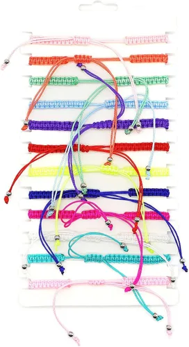 Miniatura 3 de Jasimkiss Juego de 12 pulseras contra el mal de ojo para mujeres, hombres, adolescentes, niñas, niños, hechas a mano, trenzadas, coloridas pulseras