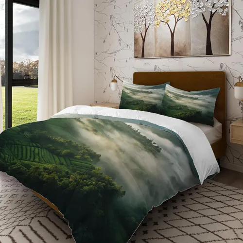 Miniatura 28 de Batmerry Abstract Smooth Lines Twin Size 3 Pieces Bedding Duvet Cover Sets, Soft Fluffy Minimalist Art Soft Hues 100% Cotton Printed Duvet Cover for