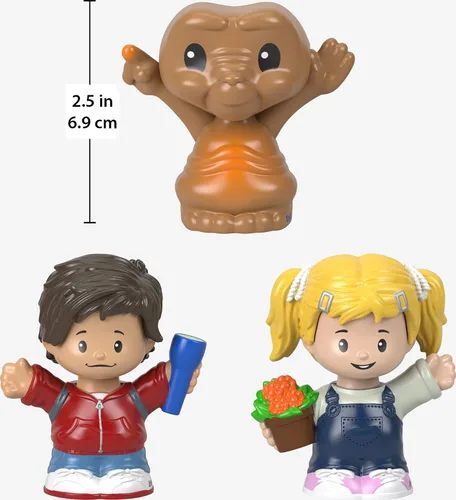 Miniatura 5 de Little People Collector E.T. The Extra-Terrestrial Movie - Set de edición especial para adultos y fanáticos, 3 figuras en paquete de exhibición