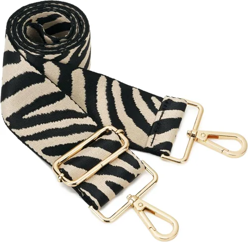 Miniatura 44 de ZOOEASS - Correa de repuesto para cartera, para colgar en el hombro o para cruzar, ancha y ajustable, de lona