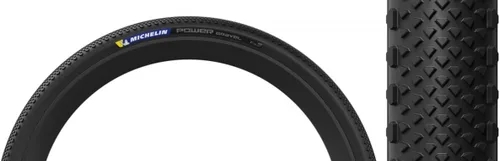 Miniatura 8 de Michelin Power Gravel - Neumático delantero o trasero para bicicleta de carretera para grava y asfalto, compuesto X-Miles