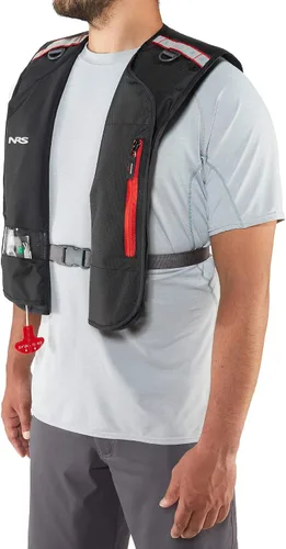 Miniatura 6 de NRS Otto Matik Chaleco salvavidas inflable (PFD), color negro, universal