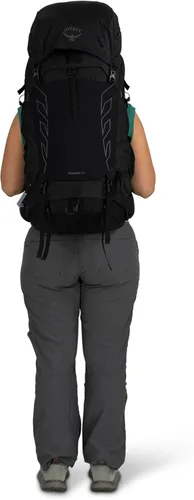 Miniatura 13 de Osprey Tempest 44L Mochila ligera de senderismo para mujer, mochila para viajes y campamento, pampa roja/gris carbón, M/L Pampas rojas/Gris carbón