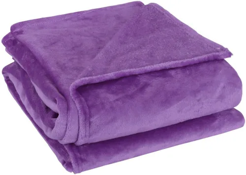 Miniatura 15 de uxcell Manta afelpada, suave, ligera, de microfibra, para cama o sofá