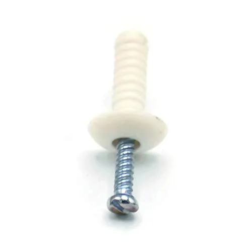 Miniatura 2 de Clavo de pasador de impulsión de martillo de nailon en anclajes de hormigón de albañilería Clavo de zinc 1/4 "x 1" Cantidad 100