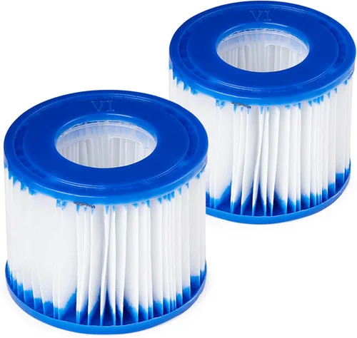 Miniatura 8 de Coleman Bestway SaluSpa 90352E - Bomba de filtro para piscina tipo VI, accesorio de cartucho desplegable de repuesto para agua limpia e higiénica