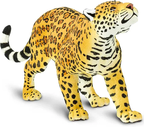 Safari Ltd. Figura de Jaguar – Figura detallada de plástico de 10.25 pulgadas – Divertido juguete educativo para niños, niñas y niños a partir de 1