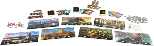 Miniatura 3 de 7 Maravillas (Nueva Edición) - Juego de Mesa de Estrategia y Civilizaciones, Construye una de las Siete Maravillas de la Antigüedad, Apto