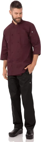 Miniatura 2 de Filipina básica JLCL-BER-2XL de Chef Works con manga 34
