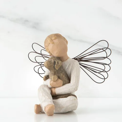 Miniatura 2 de Willow Tree, figurita decorativa, diseño de ángel de comodidad