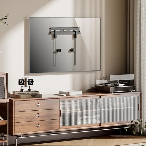 Miniatura 7 de Mount-It! Soporte de pared para TV sin pernos para televisores de pantalla plana de 23 a 65 pulgadas, soporte de TV sin taladros para paneles
