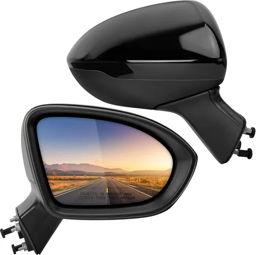 Miniatura 8 de Espejo retrovisor derecho del lado del pasajero de repuesto para Chevrolet Chevy Cruze 2017 2018 2019 2020 2021 2022 2023 - Espejos retrovisores