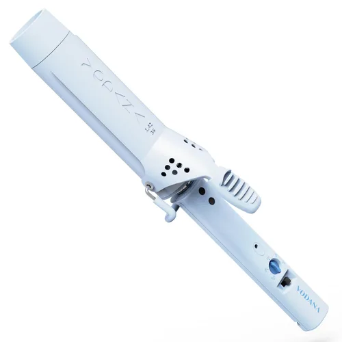 VODANA Plancha rizadora profesional de cerámica GlamWave, rizos naturales de larga duración, calor instantáneo, rizador de pelo, rizador de pelo,