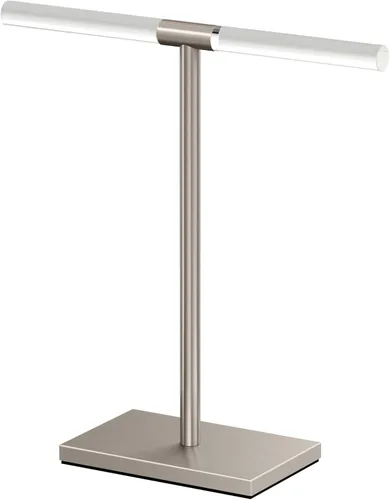 Miniatura 10 de Gatco 1444MX, Soporte para toallas de pie de base rectangular moderna, negro mate / 10.50" de ancho x 11.13" de alto estilo en T para toallas