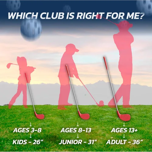 Miniatura 4 de Official BucketGolf Club - Backyard Outdoor Golf Club with Oversize Club Head to Play BucketGolf, Hit Plastic Or Foam Golf Balls in Grass, Parks