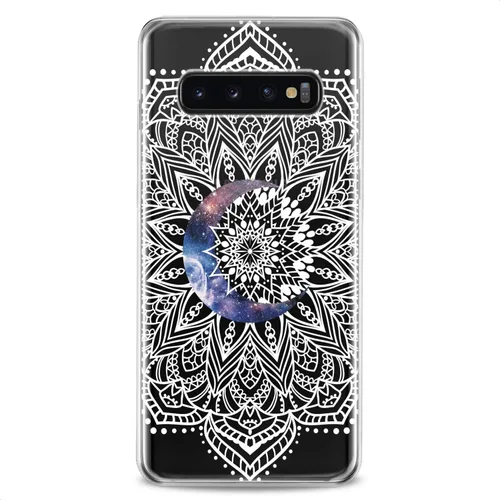 Miniatura 18 de Funda compatible con Samsung S25 S24 S23 FE S22 Plus S21 Ultra S20+ S10e Note 20 S9 Clear Tribal Totem Design Print Phone Cute Pink Feather Catcher