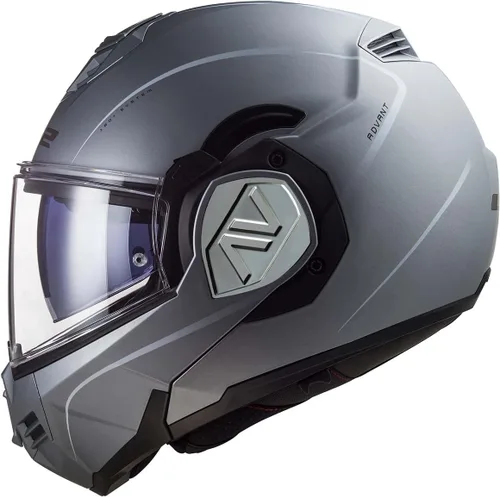 Miniatura 4 de Casco modular LS2 Helmets Advant Plata mate especial