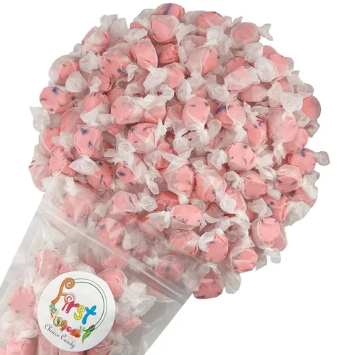 Miniatura 72 de Variedad de caramelos gourmet de agua salada (Patriótico americano rojo blanco azul, 1 libra)