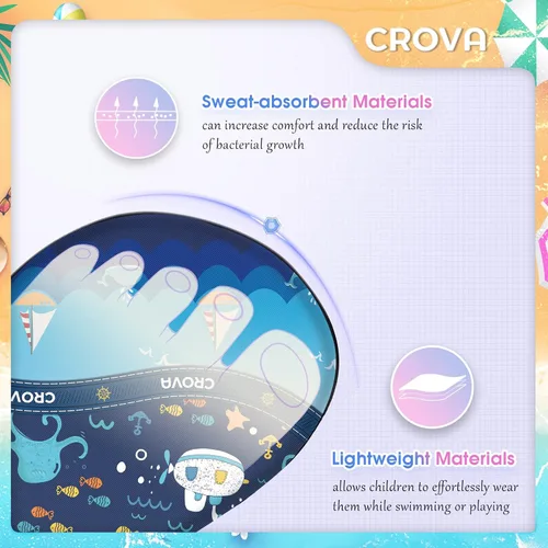 Miniatura 2 de CROVA Zapatos de agua para niños pequeños, calcetines acuáticos de secado rápido, antideslizantes, zapatos deportivos para niños y niñas pequeños
