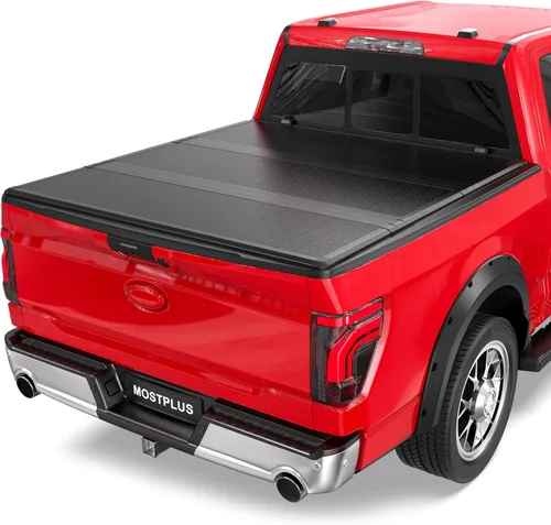 Miniatura 12 de MOSTPLUS - Cubierta de vinilo suave enrollable para caja corta para camioneta Ford F-150 2009-2020 en la parte superior (caja de 5.5 pies)