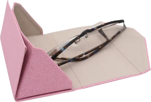 Miniatura 58 de Real Sic Funda para lentes de sol para hombres y mujeres, soporte magnético plegable para lentes de sol, inspirado en el color sólido