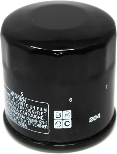 Aftermarket JSP 3201044 KN-204 HF204 5GH-134402000 15410-MCJ-000 16097-0002 Motor de 4 tiempos Negro Kawasaki Honda Triump Arctic Cat Yamaha (1)