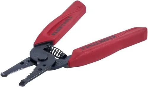 Miniatura 11 de Klein Tools 11046 Wire Stripper, Wire Cutter, Made in USA, Stripping/Cutting Tool for 16-26 AWG Stranded, Compact Nose with Precision-ground
