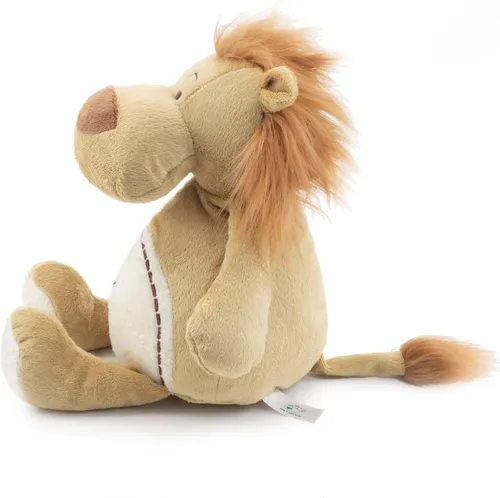 Miniatura 2 de Animal de peluche de león para microondas, refrescante y calentable para calambres, juguetes de peluche para la hora de acostarse, regalos de león