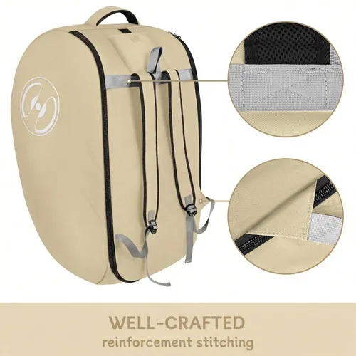 Miniatura 5 de YOREPEK Bolsas acolchadas para asiento de automóvil para viajes aéreos, se adapta al asiento de automóvil Doona con base isofix, mochila resistente